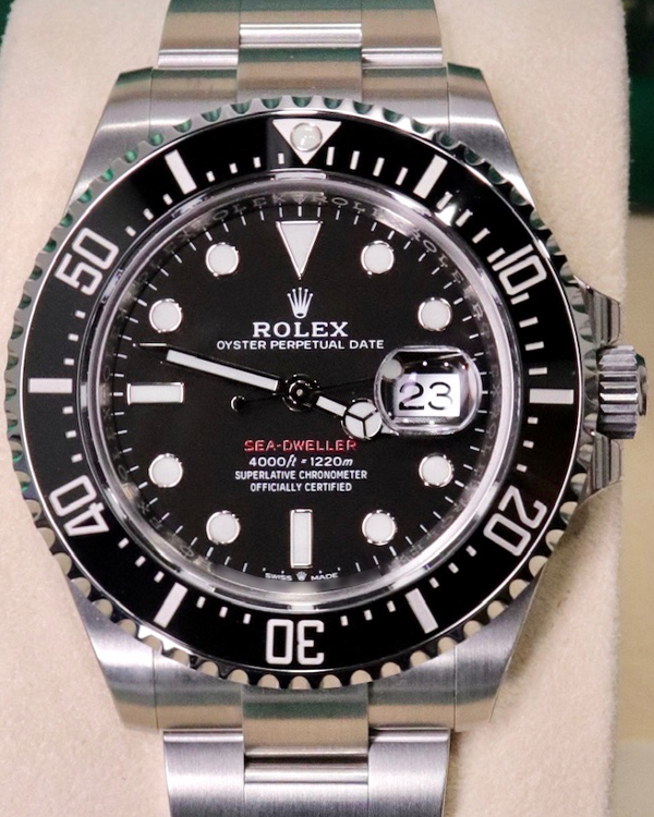 2020 Rolex Sea-Dweller 43MM Black Dial Oyster Bracelet (126600)