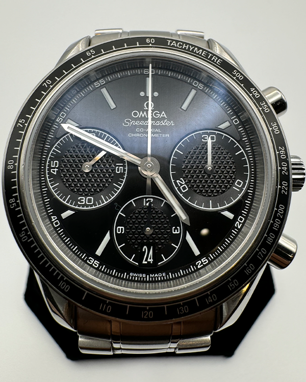 2016 Omega Speedmaster Racing 40MM Black Dial Steel Bracelet (326.30.40.50.01.001)