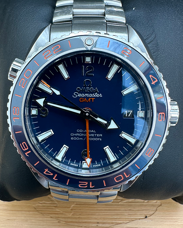 Omega Seamaster Planet Ocean 600M 43.5MM Blue Dial Steel Bracelet (232.30.44.22.03.001)