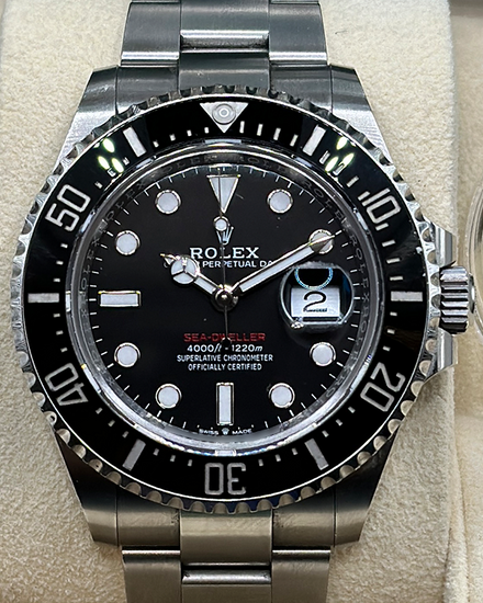 2023 Rolex Sea-Dweller 43MM Black Dial Oyster Bracelet (126600)