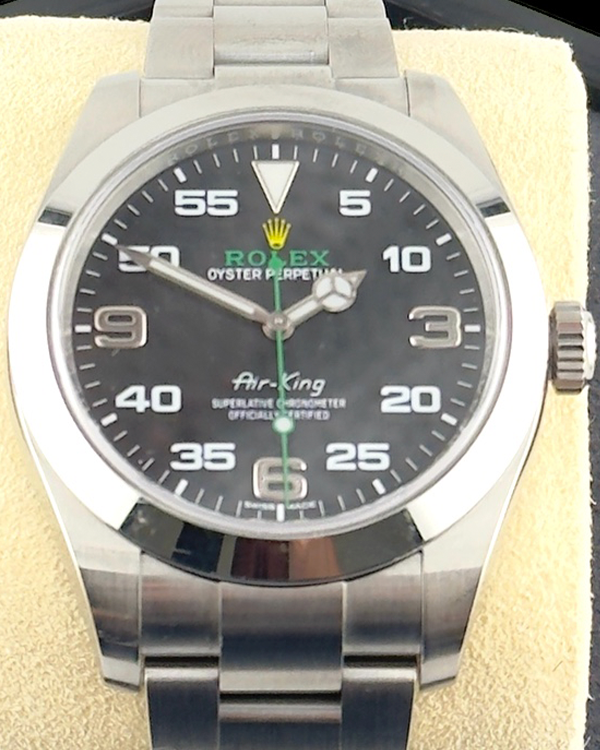 2019 Rolex Air-King 40MM Black Dial Oyster Bracelet (116900)