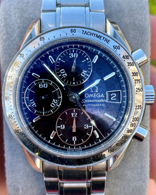 Omega Speedmaster Date 39MM Black Dial Steel Bracelet (3513.50.00)