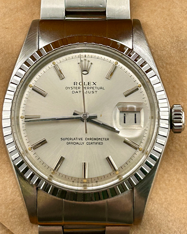 Rolex Datejust 36MM Silver Dial Steel Bracelet (1603)