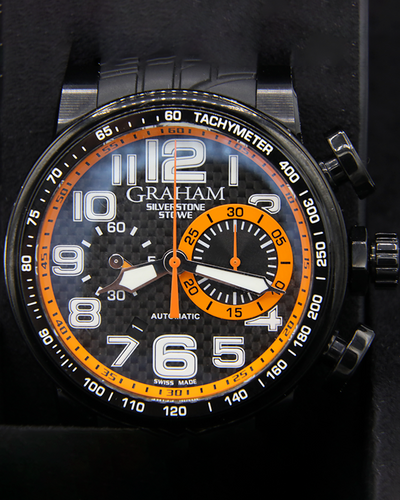 Graham Silverstone Stowe 48MM Steel Black Dial (2BLDC.B40A)