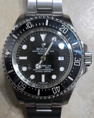 2014 Rolex Sea-Dweller 44MM Black Dial Oyster Bracelet (116660)