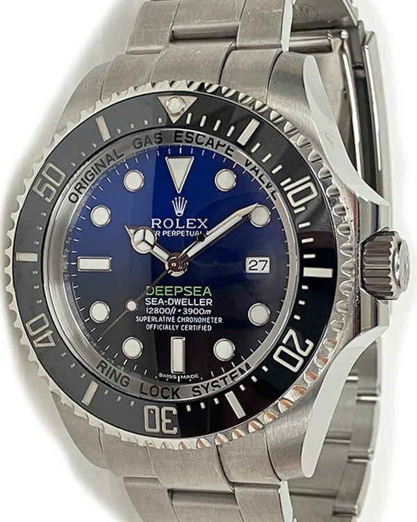 2018 Rolex Sea-Dweller Deepsea "James Cameron" 44MM D-Blue Dial Oyster Bracelet (116660)