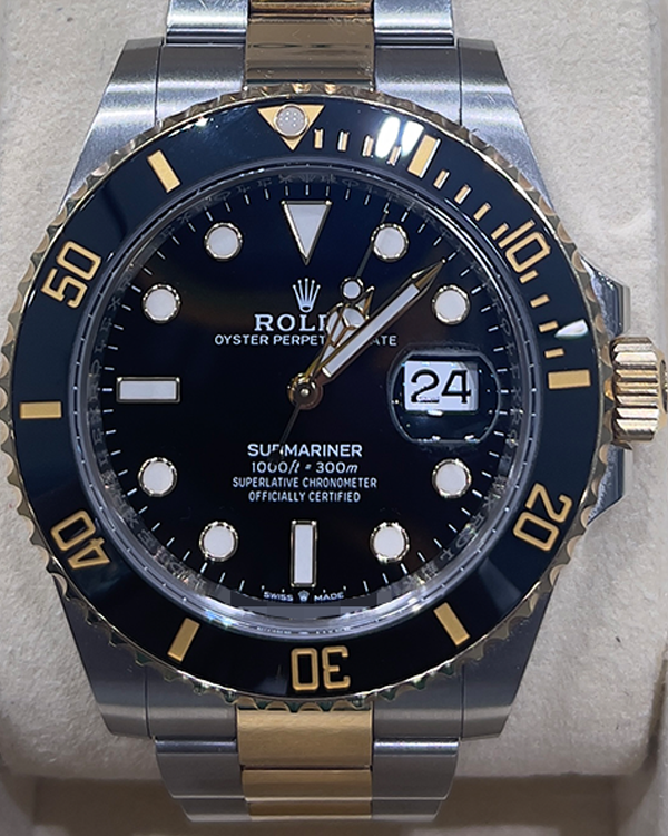 2022 Rolex Submariner Date Two-Tone Black Dial (126613LN)