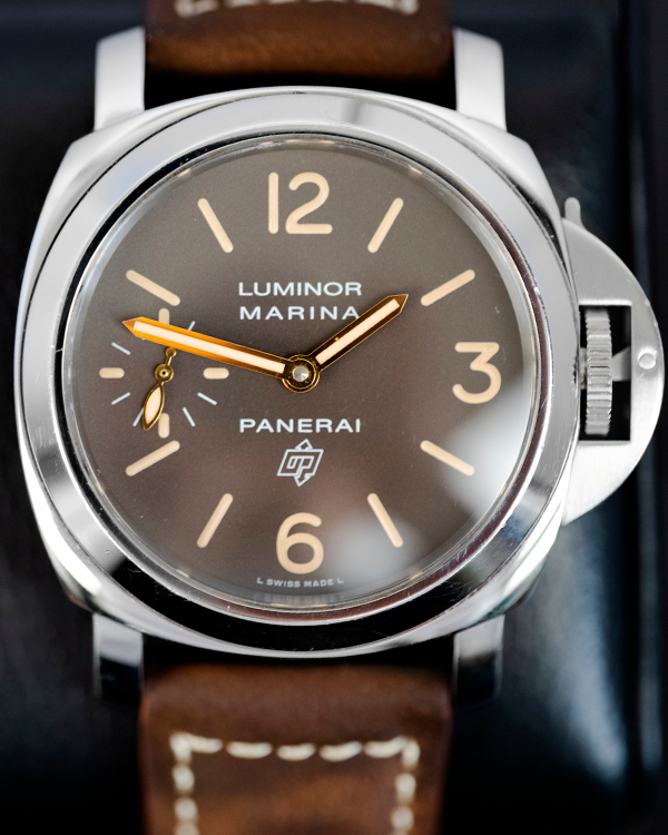 2016 Panerai Luminor Marina Limited Edition 44MM Brown Dial Leather Strap (PAM00632)