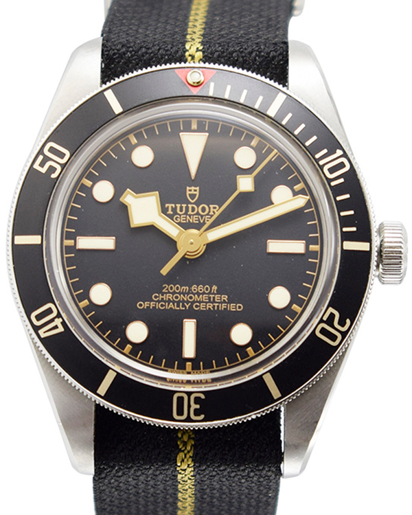 2019 Tudor Black Bay Fifty-Eight 39MM Black Dial Textile Strap (79030N)