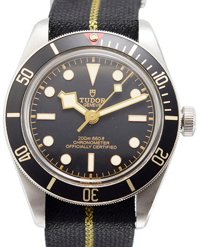 2019 Tudor Black Bay Fifty-Eight 39MM Black Dial Textile Strap (79030N)