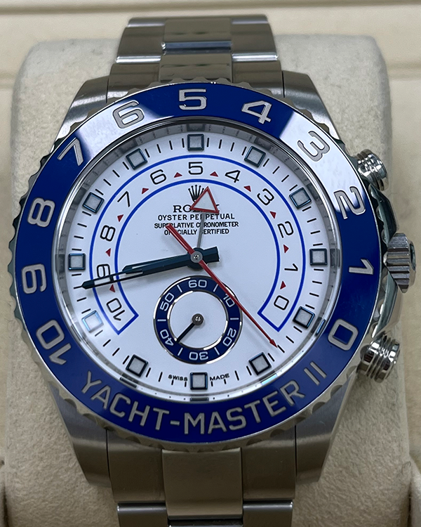 2014 Rolex Yacht-Master II 44MM White Dial Oyster Bracelet (116680)