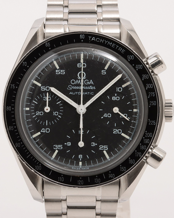 Omega Speedmaster Reduced 39MM Black Dial Steel Bracelet (3510.50.00)