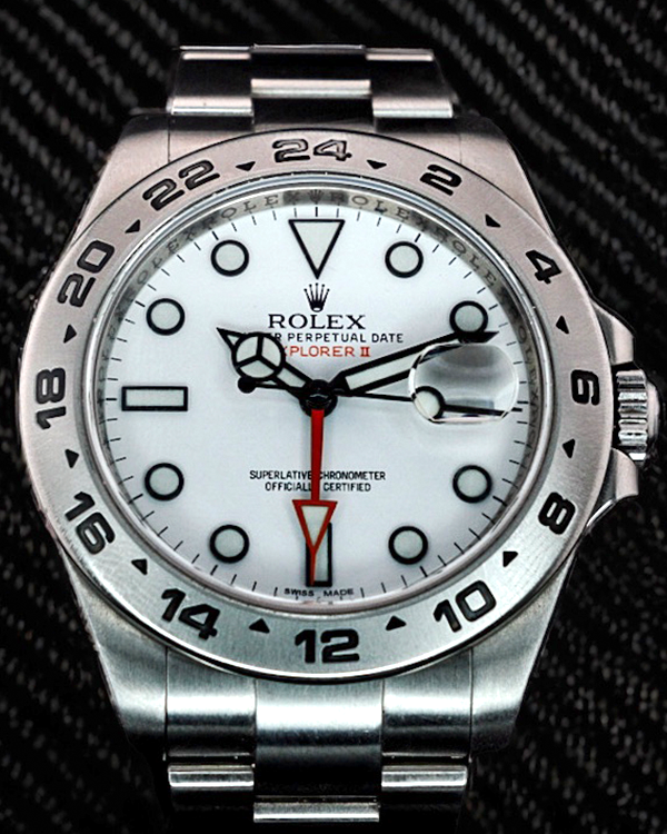 Rolex Explorer II "Polar" 42MM White Dial Oyster Bracelet (216570)