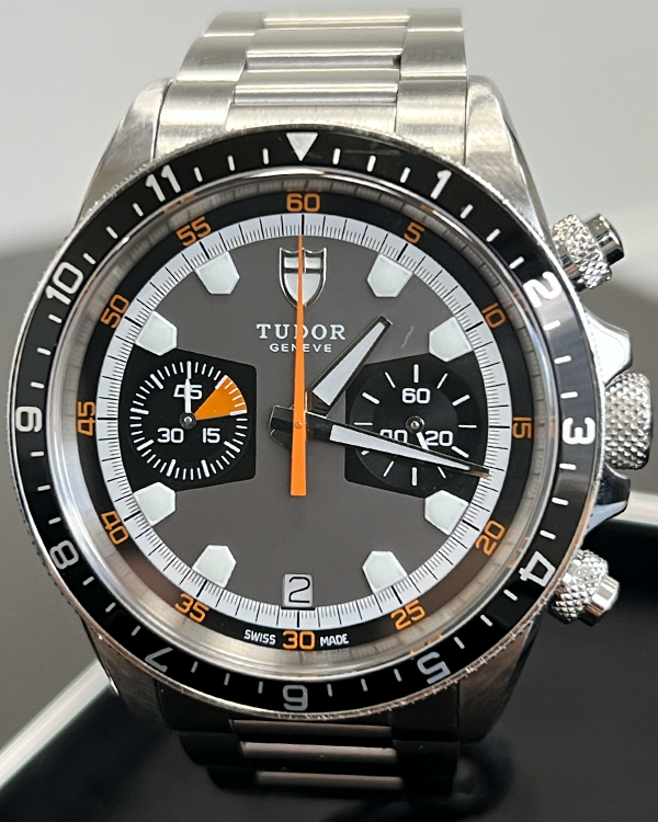 Tudor Heritage Chrono 42MM Grey Dial Steel Bracelet (70330N)