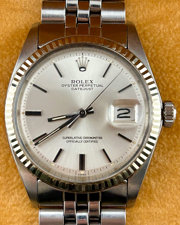 Rolex Datejust 36MM Silver Dial Jubilee Bracelet (1601)