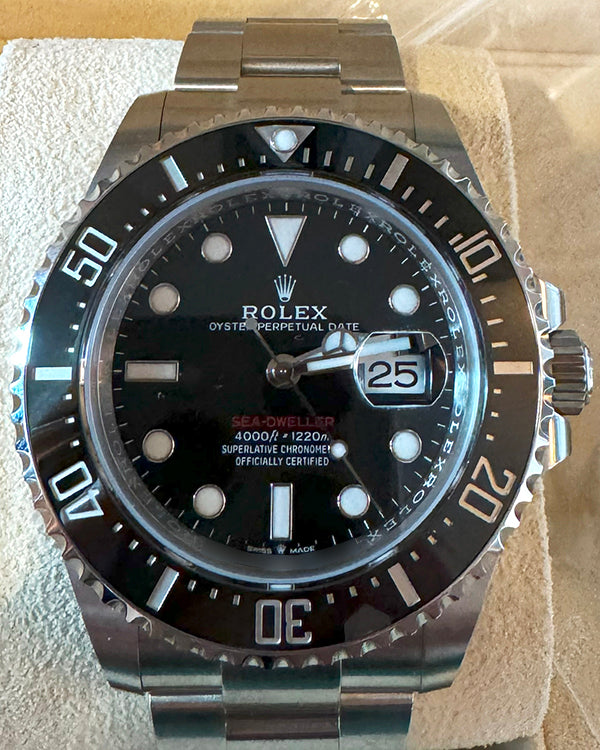 2024 Rolex Sea-Dweller 43MM Black Dial Oyster Bracelet (126600)