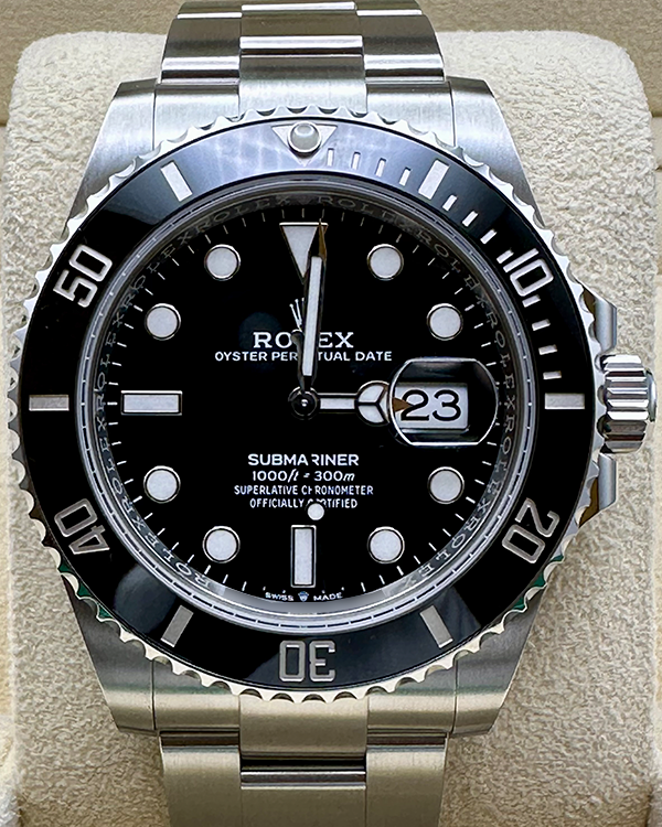 2024 Rolex Submariner Date 41MM Black Dial Oyster Bracelet (126610LN)