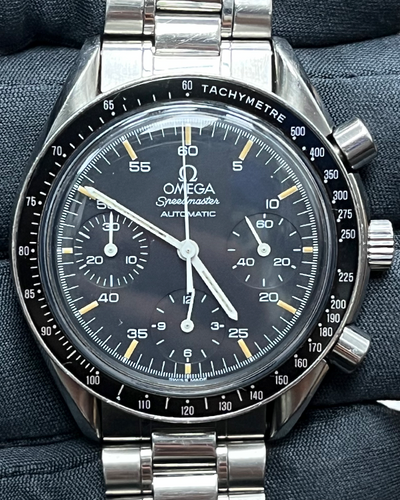 Omega Speedmaster Reduced 39MM Black Dial Steel Bracelet  (3510.50.00)