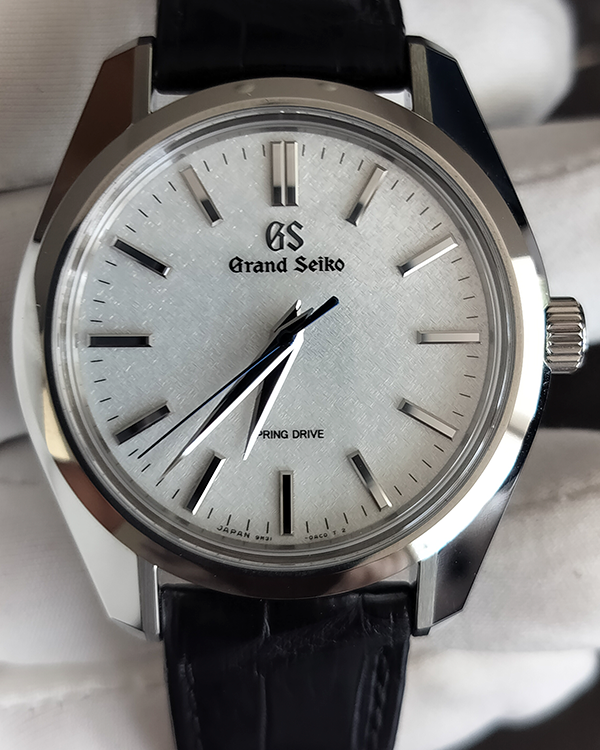 2024 Grand Seiko Heritage Collection Dawn Light "Asaborake" Edition 40MM White Dial Leather Strap (SBGY011G)