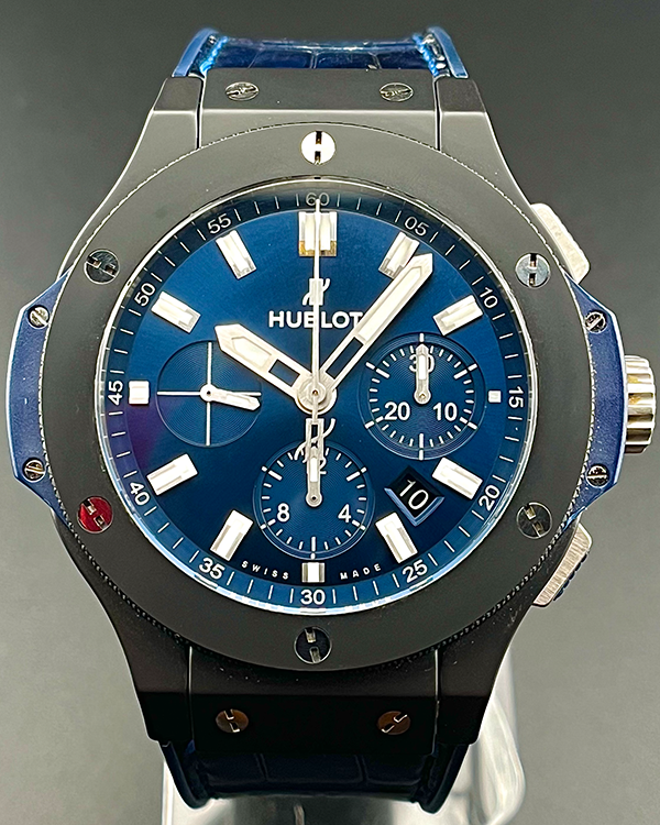 Hublot Big Bang Chronograph 44MM Ceramic Blue Dial (301.CI.7170.LR)