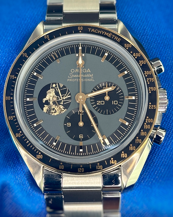 2019 Omega Speedmaster Professional Moonwatch "Apolo 11" 50th Anniversary 42MM Black Dial Steel Bracelet (310.20.42.50.01.001)