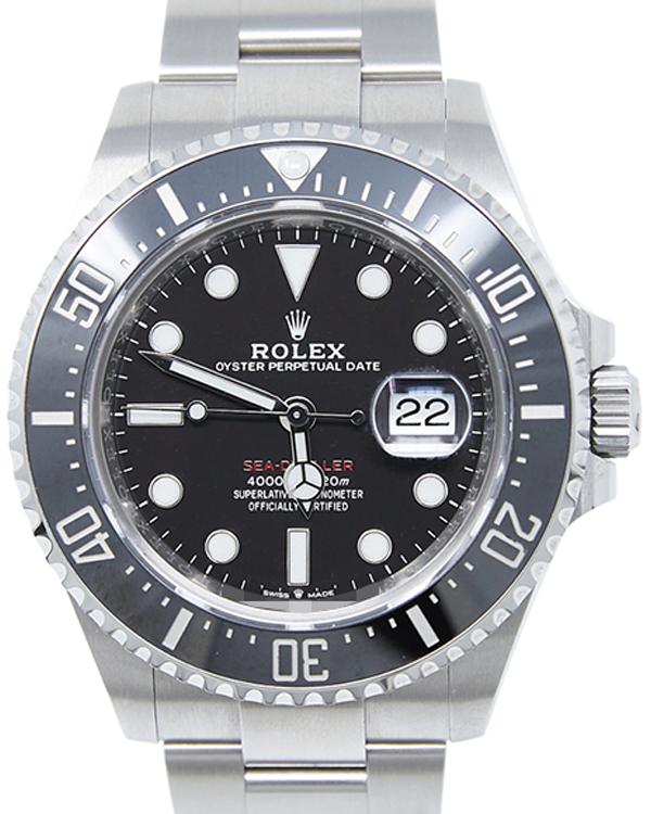 2022 Rolex Sea-Dweller Deepsea 43MM Black Dial Oyster Bracelet (126600)
