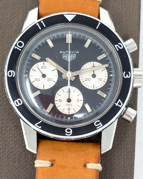 Autavia Heuer 39MM Steel Black Dial (2446)