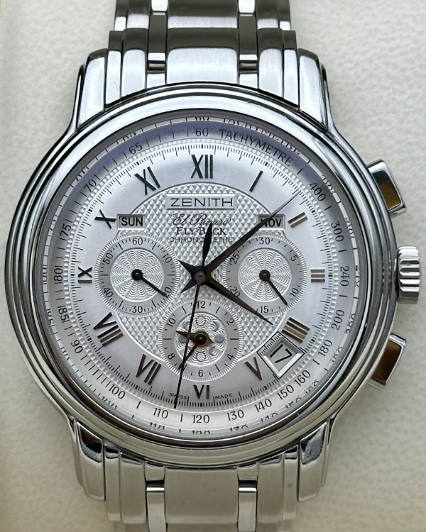 Zenith Chronomaster XT Flyback Chronograph 43MM Silver Dial Steel Bracelet (03.1250.4009)