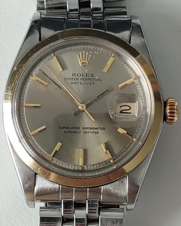 1969 Rolex Datejust Vintage 36MM Silver Dial Jubilee Bracelet (1600)