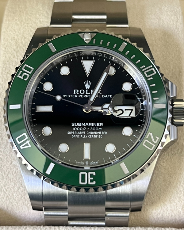 2023 Rolex Submariner Date "Starbucks" 41MM Oystersteel Black Dial (126610LV)