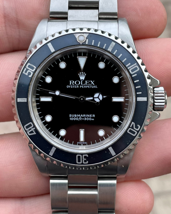 1999 Rolex Submariner No-Date 40MM Steel Black Dial Oyster Bracelet (14060)