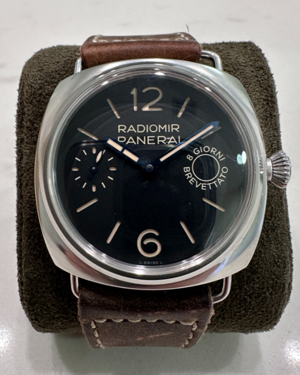 2020 Panerai Radiomir 8 Days Steel Black Dial Limited Edition of 1000 pcs. (PAM00992)