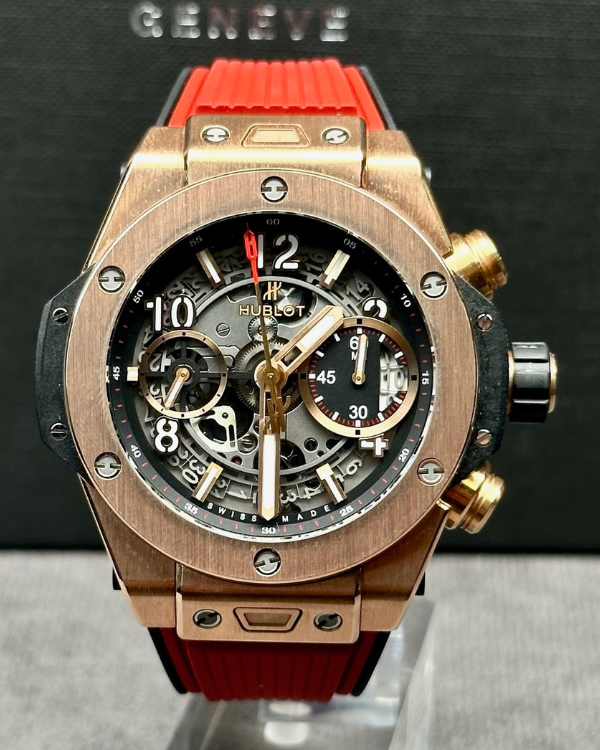 Hublot Big Bang Unico 45MM King Gold Skeleton Dial (411.OX.1180.RX)