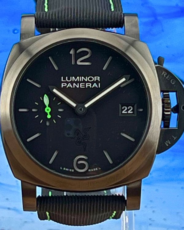 2022 Panerai Luminor Quaranta Razer Limited Edition 40MM eSteel Black Dial (PAM01353)