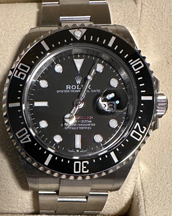 2022 Rolex Sea-Dweller 43MM Black Dial Oyster Bracelet (126600)