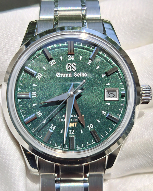 2024 Grand Seiko Elegance 39.5MM Green Dial Steel Bracelet (SBGJ251)