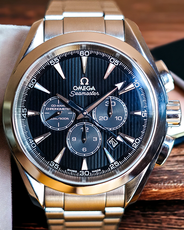 2012 Omega Seamaster Aqua Terra Co-Axial Chronometer Chronograph (231.10.44.50.01.001)