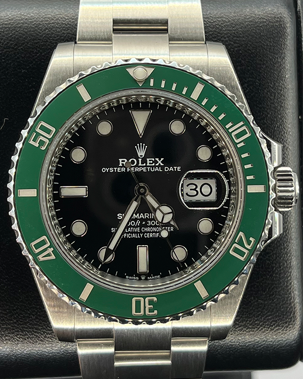 2022 Rolex Submariner Date "Starbucks" 41MM Black Dial Oyster Bracelet (126610LV)