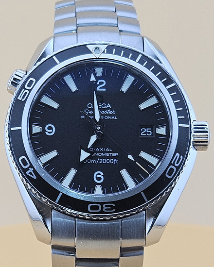 Omega Seamaster Planet Ocean 600M 42MM Black Dial Steel Bracelet (2201.50.00)