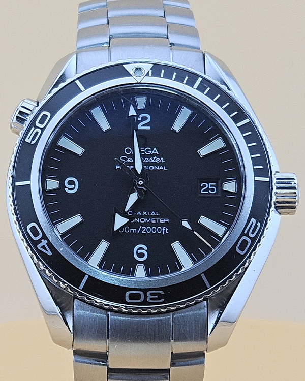 Omega Seamaster Planet Ocean 600M 42MM Black Dial Steel Bracelet (2201.50.00)
