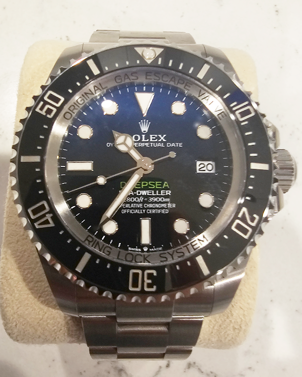 2024 Rolex Sea-Dweller Deepsea "James Cameron" 44MM D-Blue Dial Oyster Bracelet (136660)