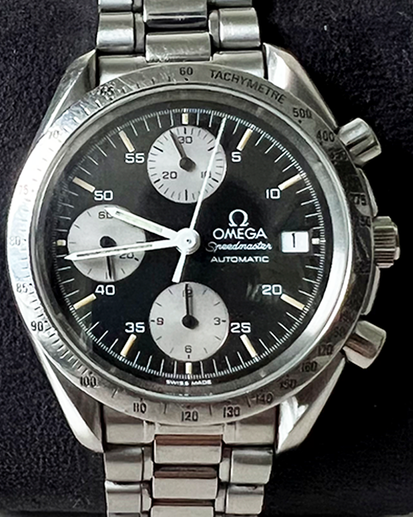 1995 Omega Speedmaster Date Japan Edition 39MM Steel Black Dial (3511.50.00)