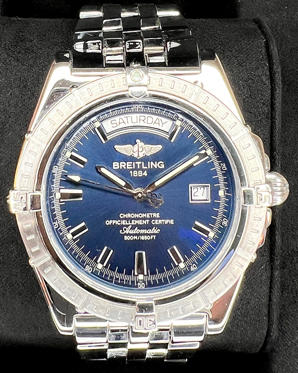 Breitling Headwind 42MM Steel Blue Dial (A45355)