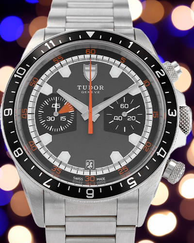 Tudor Heritage Chrono 42MM Grey Dial Steel Bracelet (70330N)