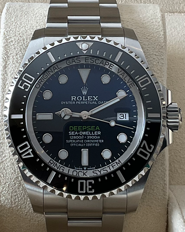 2023 Rolex Sea-Dweller Deepsea "James Cameron" 44MM D-Blue Dial Oyster Bracelet (136660)