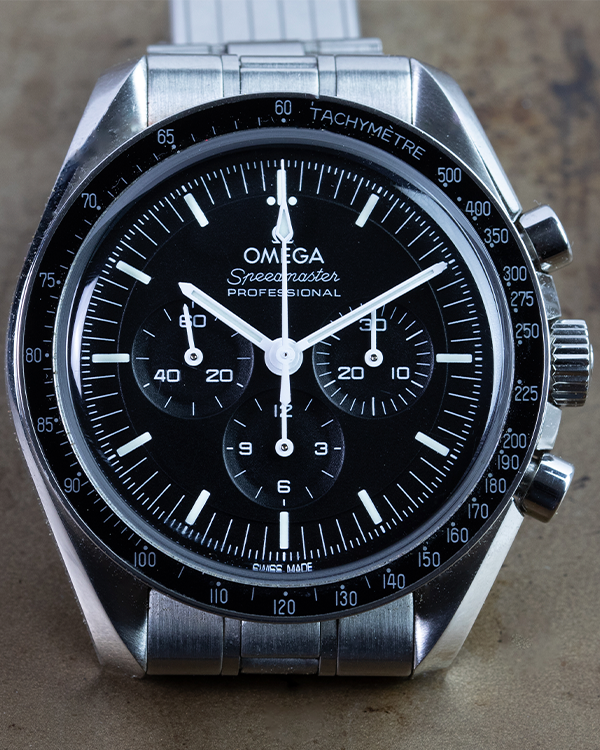 Omega Speedmaster Professional Moonwatch 42MM Black Dial Steel Bracelet (310.30.42.50.01.001)