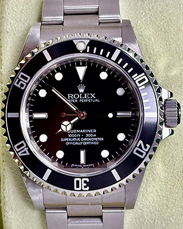 2010 Rolex Submariner No-Date 40MM Black Dial Oyster Bracelet (14060)