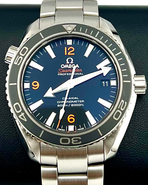 2016 Omega Seamaster Planet Ocean 42MM Black Dial Steel Bracelet (232.30.42.21.01.003)