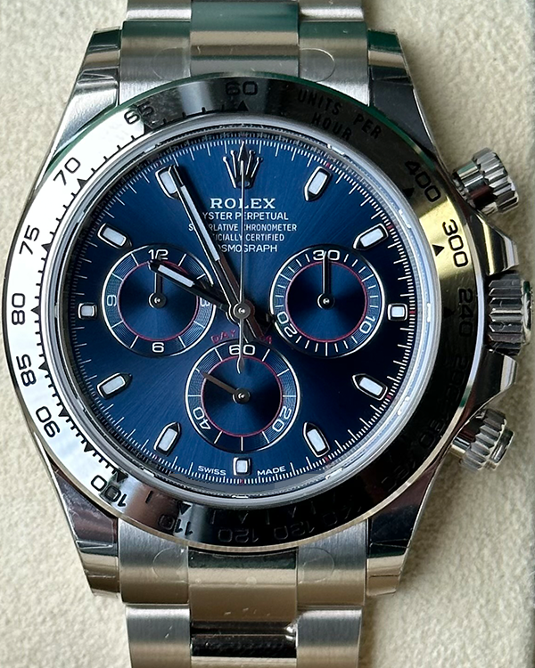 Rolex Daytona White Gold Blue Dial (116509)