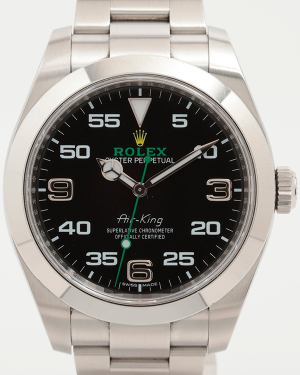 2019 Rolex Air-King 40MM Black Dial Oyster Bracelet (116900)